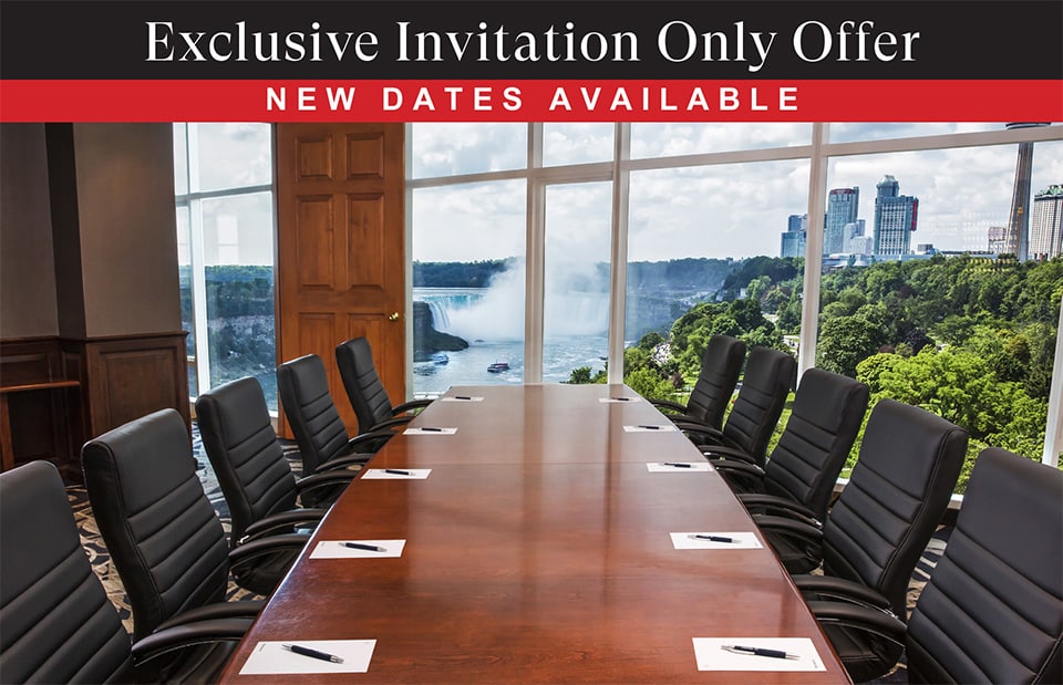 Exclusive Invitation Only Offer - New Dates Available
