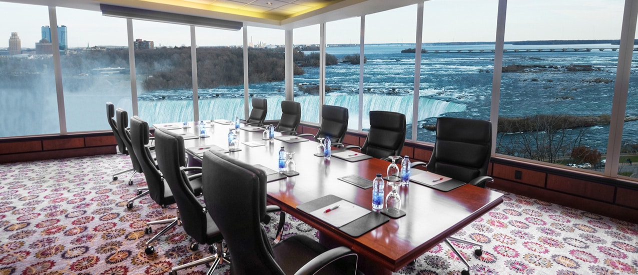 Executive Boardroom at the Marriott Fallsview Niagara Falls